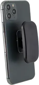 Techxtras 2-in-1 Phone Grip and Stand (Black)