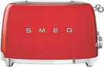 Smeg 50s Style 4 Slot Toaster - Red