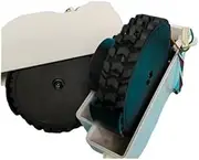 Hybrid Accessories Robot Vacuum Cleaner Spare Parts Wheels AccessoriesWheel, for Eufy, for Robovac L70, Wheels Robotic Vacuum Drive Wheel(Black L and R)