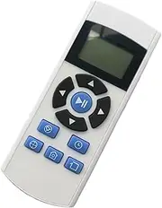 1 Pcs Remote Control. Compatible for ZACO V5s Pro A4s Robot Vacuum Cleaner Parts Accessories Remote Control Replacement.