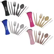 Appetito S/Steel Traveller's Cutlery Set - Silver