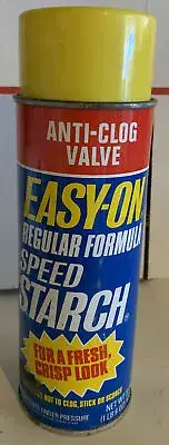 Vintage 1985 Easy-On Lite Formula Speed Starch 22 oz NOS