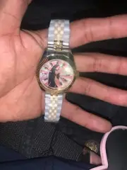 Timex × Jacquie Aiche Pink 36mm MOP Mosaic Dial Special Collab TX-TW2W63700