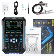 FNIRSI DPOX180H Digital Phosphor Oscilloscope 2 in 1 Dual-channel, 180MHz Bandwidth, DDS Signal Generator, EU Plug - Blue