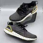 Adidas Solarthon Boost Golf Shoes Spikeless Black Yellow White FZ1024 Mens Sizes