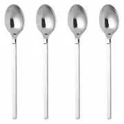 Alessi Dry Mocha Coffee Spoon, Set Of 4, Silver Item# 4180/9S4