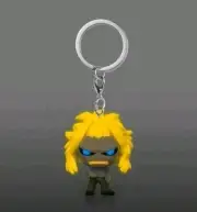 My Hero Academia All Might (True Form) GITD Pocket Pop Keychain New