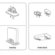 Multifunctional Stand Router Desktop Stand Wall Storage Stand Stand for Mini