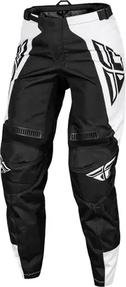 Fly Racing F-16 S24, textile pants women , color: Black/White , size: 11/12