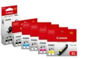 1 Canon Genuine PGI-670XL CLI-671XL Ink Cartridge MG7760/MG7765/MG7766 cli671xl