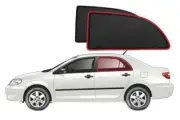 Genuine SNAPSHADES Car Rear Window Shades for Toyota Corolla Sedan 9th Gen (E...