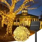 Solar String Lights Outdoor Waterproof- 40 FT 100 LED Solar Powered String Light