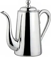 Sanpo Sangyo Yukiwa 18-8 M Shape Coffee Pot for 7 People, 33.8 fl oz (1,000 ml), Made in Japan
