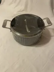 New!! ALL-CLAD METALCRAFTERS NONSTICK STOCK POT WITH LID 4 Qt