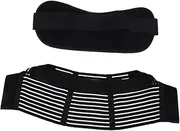 minkissy Abdominal Band Belts Belly Abdomen Support Brace Back Brace Waist Care Pregnancy Protector Black