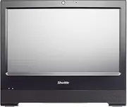 Shuttle XPC AIO X50V8 Black Embedded Intel Celeron 5205U All-in-One Barebone PC, Fanless, IP54 Certified, VESA Compatible, No RAM, No HDD/SSD, No OS
