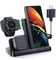 LK Wireless Charger for Samsung 3 in 1 Wireless Charging Station