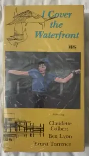 I Cover the Waterfront (VHS) Movie From 1933 B&W Alt. Cover Claudette Colebert