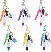 30pcs Nurse Pen Set, Badge Reel Pen Include Tip Highlighters Permanent Marker Pen Retractable Ball Pen with Nurse Keychain Clip Doctor Nurse Gifts Nurse Badge Reel Accessories