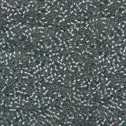 Semi Matte Silver-Lined Gray Dyed Miyuki Delica Beads 11/0 (DB697-TB)