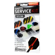 Harrows Darts Service Kit Replacement Set w/Flights/Nylon Shaft/Saver/Grips/Case
