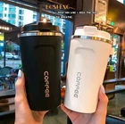 380/510ML Stainless Steel Coffee Mug Portable Tumbler Vacuum Flasks Car Thermal