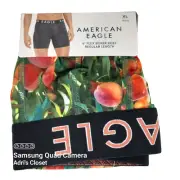 American Eagle Men's Boxer Brief Flex 6" Peach Tree Size X-Large 40"-42"