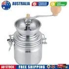 Stainless Steel Manual Coffee Grinder Spice Mill Adjustable Ceramic Mechanism