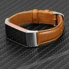For Fitbit Charge 3 / Charge 4 Retro Leather Strap Watch Band Strap Wristbands