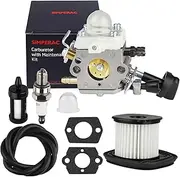 [SIMPERAC] BG86 Carburetor for Stihl BG86C Blower SH86 Carburetor replace for Zama C1M-S261B, 4241 120 0616 with HD2 Air Filter BG86 Blower Parts