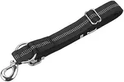 Double Dog Leash Splitter Reflective Stitches Adjustable Walking Strap Little Surprise