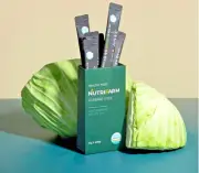 Premium CABBAGE JUICE CONCENTRATE Detox, Diet, Antioxidant 10g x 60