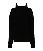 Rick Owens DRKSHDW Fisherman Tabard Jumper XS Black