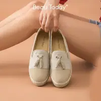 在飛比找Yahoo!奇摩拍賣優惠-Koala海購 大牌潮款BeauToday漁夫鞋2021春季