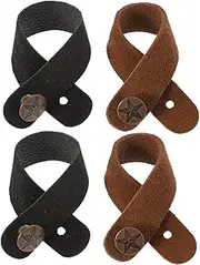 CLISPEED 1 Set Guitar Headstock Adapter Straps Durable Neck Straps for Acoustic Electric and Classical Guitars Random Connection and Ukulele Random Color