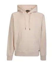 Tom Ford Logo Tag Drawstring Hoodie IT54 Nude