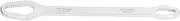 Respicefinem Double Ended Multifunctional 8mm 22mm Double Head Self Tightening Wrench For Car Motorcycle And Home Repair Made Of Chrome Vanadium Steel With Polished Chrome Finish (Silver)