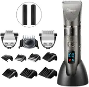 Hatteker Mens Beard Cordless Hair Trimmer Clipper Detail Grooming Kit 69031