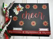 Christmas Scrapbook Album Junk Journal 16 pages
