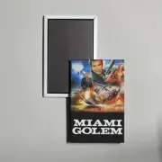 Miami Golem Mini Movie Poster Fridge Locker Magnet