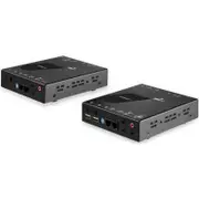 StarTech.com KVM Extender - Wired - TAA Compliant - 1 Computer(s) - 1 Remote User(s) - 100.58 m Range - 4K