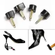 2pc High Heel Shoes Repair Replacement Rubber Tips Taps Dowel Lifts U-Shape 9MM