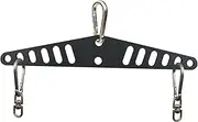 LAT Pull Down T Bar Spreader Bar Double to Single D Handle, Cable Row Attachments for Fitness Cable Machine Home, Accessories