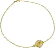 [Glass Of Venice] Murano Glass Royal Gold Spiral Necklace