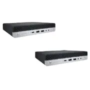Bulk of 2x HP EliteDesk 800 G5 Mini Desktop i5-9500T Six-Core 2.2GHz 128GB 8GB RAM Windows 11 - Refurbished