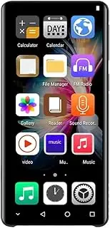Birfcek Music Player WiFi MP3 MP4 Player 4-Inch Touch Screen Bluetooth for Android 8.1 with Speaker, FM, E-Book, Recorder, Video