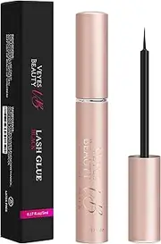 5ml Cluster Lash Glue-Black Waterproof for Eyelash Extensions Long Lasting Strong Hold Individual Eyelash Glue for Self-Application at Home