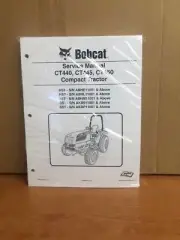 Bobcat CT440 CT445 CT450 Compact Tractor Service Manual Shop Repair Book 6987079