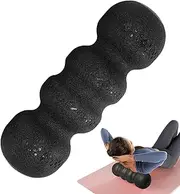 Yoga Foam Roller - Trigger Point Deep Tissue Roller Stick - Wave Design High Hardness Yoga Rolling Stick For Spine Stretcher