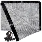 70% Aluminet Shade Cloth Fabric Privacy Screen Pet Shade Car Cover Patio Gard...